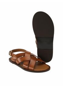 Mey & Edlich Mey & Edlich Herren XX-Sandale Braun Obermaterial: Rindleder