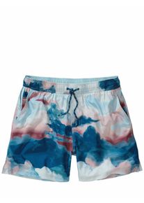 Mey & Edlich Mey & Edlich Herren Resort-Badeshorts Aquarell Blau 94 % Polyester (recycelt), 6 % Elasthan