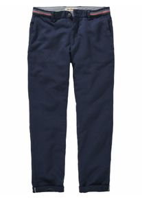 Mey & Edlich Mey & Edlich Herren Pragmatiker-Chino Blau 55 % Baumwolle, 45 % Leinen