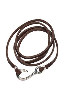 Mey & Edlich Mey & Edlich Herren Haken-Wickelarmband Braun Umfang: 20 cm (M), 22 cm (L)