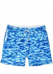 Mey & Edlich Mey & Edlich Herren Resort-Badeshorts Fisch Blau 94 % Polyester (recycelt), 6 % Elasthan