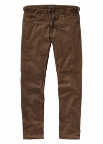 Mey & Edlich Mey & Edlich Herren Passt-perfekt-Hose Braun 99 % Baumwolle, 1 % Elasthan