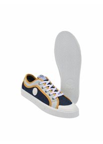 Sanjo Herren K200 Low-Cut Gelb 100 % Baumwolle (bio)