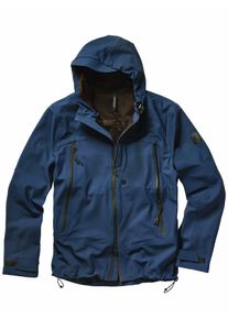 Mey & Edlich Mey & Edlich Herren Vier-Wege-Softshelljacke Blau 75 % Polyamid, 25 % Elasthan