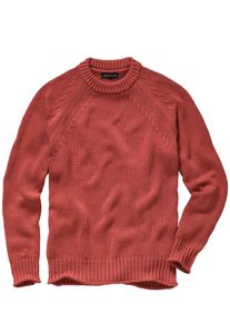 Mey & Edlich Mey & Edlich Herren Fundierter Pullover Orange 60 % Baumwolle, 40 % Schurwolle