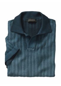 Mey & Edlich Mey & Edlich Herren Regelbrecher-Polo Blau 100 % Baumwolle