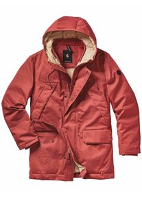 Mey & Edlich Mey & Edlich Herren Funtensee-Parka Rot 100 % Baumwolle