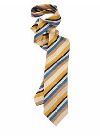 Mey & Edlich Mey & Edlich Herren Streifen-Krawatte Gelb 100 % Seide