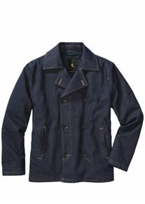 Mey & Edlich Mey & Edlich Herren Denim-Caban Blau 99 % Baumwolle, 1 % Elasthan