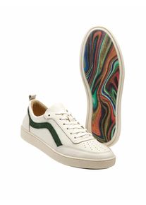 Mey & Edlich Mey & Edlich Herren Konferenztisch-Sneaker Wei&szlig; Obermaterial und Decksohle: Rindleder