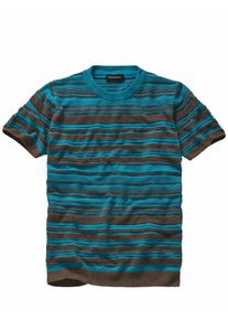 Mey & Edlich Mey & Edlich Herren Erfrischend-Shirt Blau 83 % Baumwolle, 17 % Polyamid