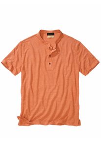 Mey & Edlich Mey & Edlich Herren Lust-auf-Luft-Leinenpolo Rot 100 % Leinen