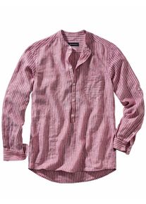 Mey & Edlich Mey & Edlich Herren Fischerhemd Rot 100 % Leinen