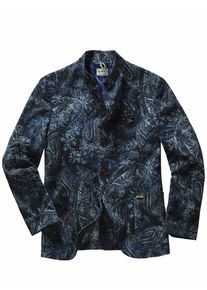 Luis Trenker Herren Cordsakko Lusandro Blau 100 % Baumwolle
