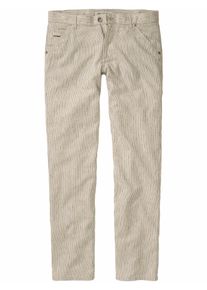 Mey & Edlich Mey & Edlich Herren Ecru-Epilog-Hose Wei&szlig; 55 % Leinen, 45 % Baumwolle