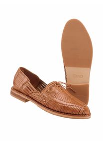 CANO Herren Huarache Benito Braun Obermaterial und Decksohle: Rindleder
