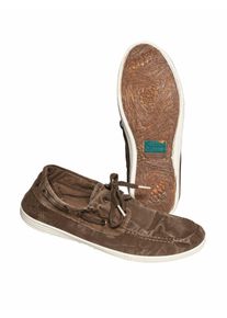 natural world Herren Sneaker Nautico Enz Beige Obermaterial: Baumwolle