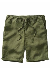 Mey & Edlich Mey & Edlich Herren Piazza-Shorts Gr&uuml;n 100 % Leinen