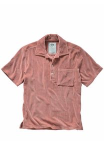 OAS Herren Velours-Polo Girona Rosa 80 % Baumwolle, 20 % Polyester