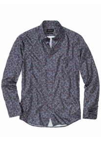 Mey & Edlich Mey & Edlich Herren Herbstlaub-Hemd Blau 100 % Baumwolle
