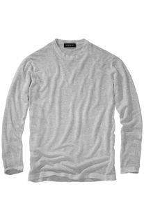 Mey & Edlich Mey & Edlich Herren Sommernacht-Pullover Grau 68 % Leinen, 32 % Baumwolle