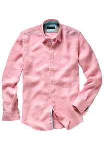 Mey & Edlich Mey & Edlich Herren Sahara-Hemd Rosa 100 % Leinen