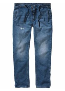 Mey & Edlich Mey & Edlich Herren Inselgef&uuml;hl-Jeans Blau 89 % Baumwolle (bio), 11 % Leinen