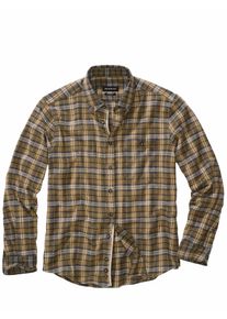 Mey & Edlich Mey & Edlich Herren Transformiertes Flanellhemd Braun 70 % Baumwolle, 25 % Polyester, 5 % andere Fasern