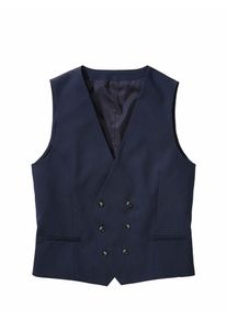 Mey & Edlich Mey & Edlich Herren Eine-f&uuml;r-alle-Weste Blau Obermaterial: 54 % Polyester, 44 % Wolle, 2 % Elasthan