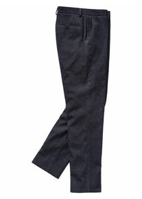 Mey & Edlich Mey & Edlich Herren Leichte Cord-Anzughose Blau 95 % Schurwolle, 3 % Kaschmir, 2 % Elasthan
