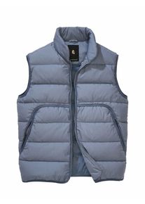 Mey & Edlich Mey & Edlich Herren Steppweste Delta Blau Obermaterial: 80 % Baumwolle, 20 % Polyamid