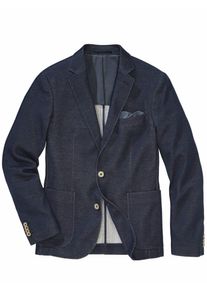 Mey & Edlich Mey & Edlich Herren Terry-Sakko Blau 47 % Viskose, 45 % Baumwolle, 7 % Polyester, 1 % Elasthan