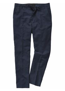 Mey & Edlich Mey & Edlich Herren Bleib-anders-Anzughose Blau 55 % Baumwolle, 45 % Leinen
