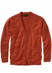 Mey & Edlich Mey & Edlich Herren Sundowner-Cardigan Braun 100 % Baumwolle