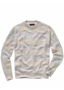 Mey & Edlich Mey & Edlich Herren Free-Hugs-Pullover Wei&szlig; 84 % Baumwolle, 8 % Alpaka, 8 % Wolle