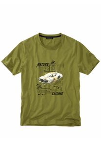 Mey & Edlich Mey & Edlich Herren Nature-Calling-Shirt Gr&uuml;n 100 % Baumwolle
