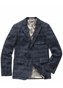 Mey & Edlich Mey & Edlich Herren Charakterkaro-Sakko Blau 50 % Viskose, 28 % Wolle, 8 % Polyester, 8 % Polyamid, 6 % Leinen