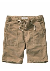 Mey & Edlich Mey & Edlich Herren Profil-Shorts Beige 98 % Baumwolle, 2 % Elasthan