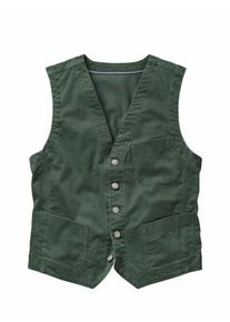 Mey & Edlich Mey & Edlich Herren Portus-Naonis-Weste Gr&uuml;n 98 % Baumwolle, 2 % Elasthan