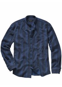 Mey & Edlich Mey & Edlich Herren Standfestes Jeanshemd Blau 100 % Baumwolle