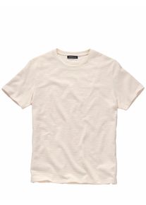 Mey & Edlich Mey & Edlich Herren Strukturwerk-Shirt Wei&szlig; 100 % Baumwolle