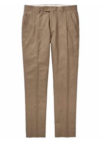 Mey & Edlich Mey & Edlich Herren Gro&szlig;e-Momente-Anzughose Beige 100 % Baumwolle (bio)