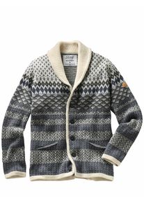 Liebling Herren Janker Martl Grau 100 % Lammwolle (First Cut)