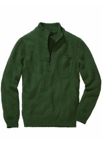 Mey & Edlich Mey & Edlich Herren Struktur-Troyer Gr&uuml;n 70 % Baumwolle, 30 % Leinen