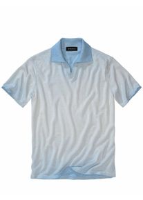 Mey & Edlich Mey & Edlich Herren Psst-Poloshirt Blau 100 % Baumwolle