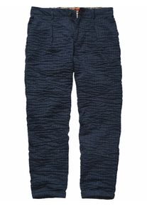 Bob Herren Hose Fold Blau 78 % Baumwolle, 17 % Polyester, 3 % Viskose, 1 % Leinen, 1 % Elasthan