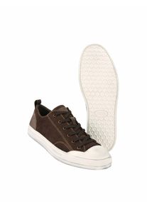 Mey & Edlich Mey & Edlich Herren Manchester-Sneaker Braun Obermaterial: 90 % Baumwolle, 10 % Rindleder