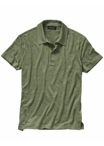 Mey & Edlich Mey & Edlich Herren Panama Polo Gr&uuml;n 100 % Leinen