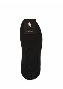 Mey & Edlich Mey & Edlich Herren Unsichtbare Socke Twinpack Schwarz 80 % Baumwolle, 18 % Polyamid, 2 % Elasthan