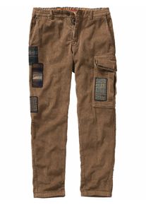 Bob Herren Hose Aldon Braun 100 % Baumwolle